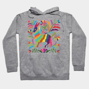 Mexican Otomí Goat by Akbaly Hoodie